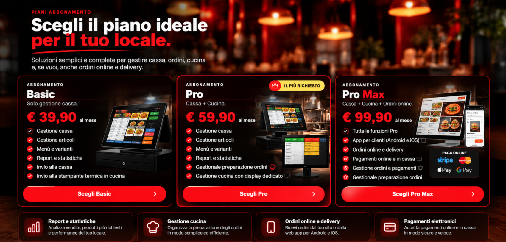 Piani e prezzi EF Snack